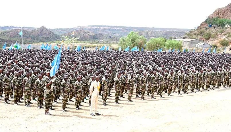 Somali trained in Eritrea